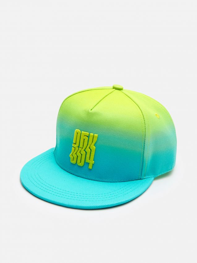 Cap with gradient effect - green - YE648-71X - CROPP