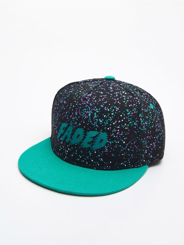 Șapcă cu cozoroc - turcoaz - YE649-65X - CROPP