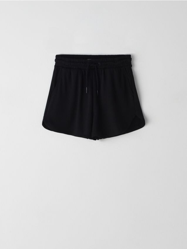 LADIES` SHORTS - black - YE925-99X - CROPP