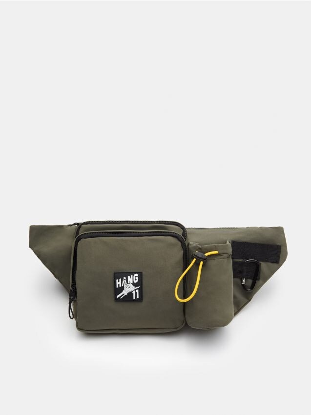 Saszetka typu nerka ze wzorem - zielony - YG227-87X - CROPP