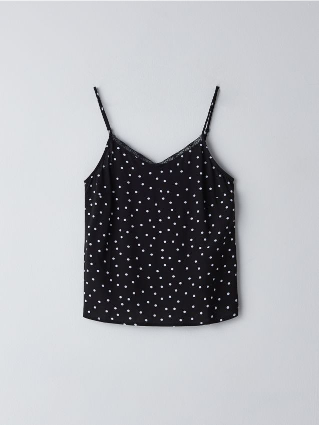 Bluză din viscoză - negru - YI650-99M - CROPP