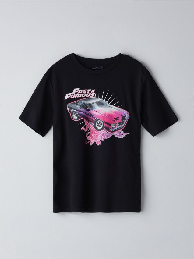Fast & Furious T-shirt - black - YO127-99X - CROPP