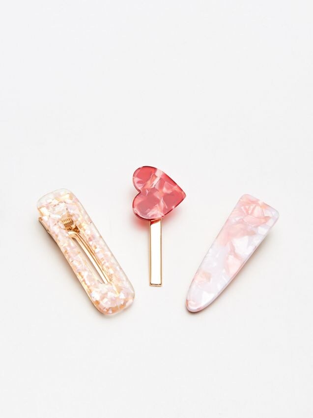 Set agrafe păr - roz - YV823-30X - CROPP