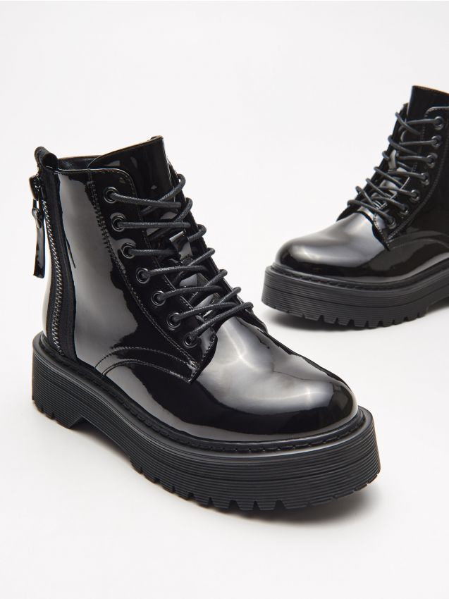 Black work boots - black - ZO528-99X - CROPP