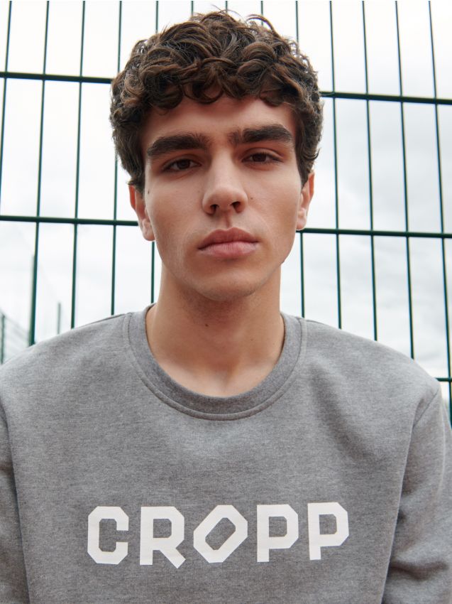 Bluza basic - beżowy - 97CD4-BBB - CROPP