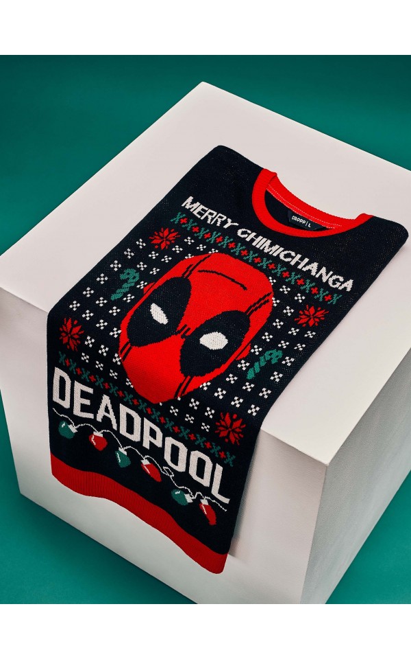 Deadpool xmas jumper clearance