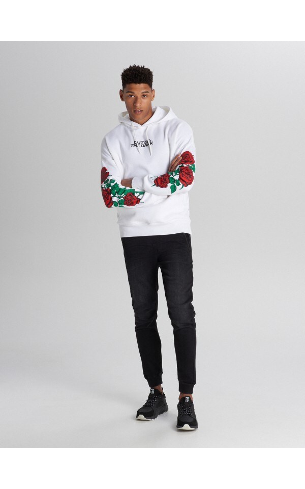 Cropp rose hoodie clearance