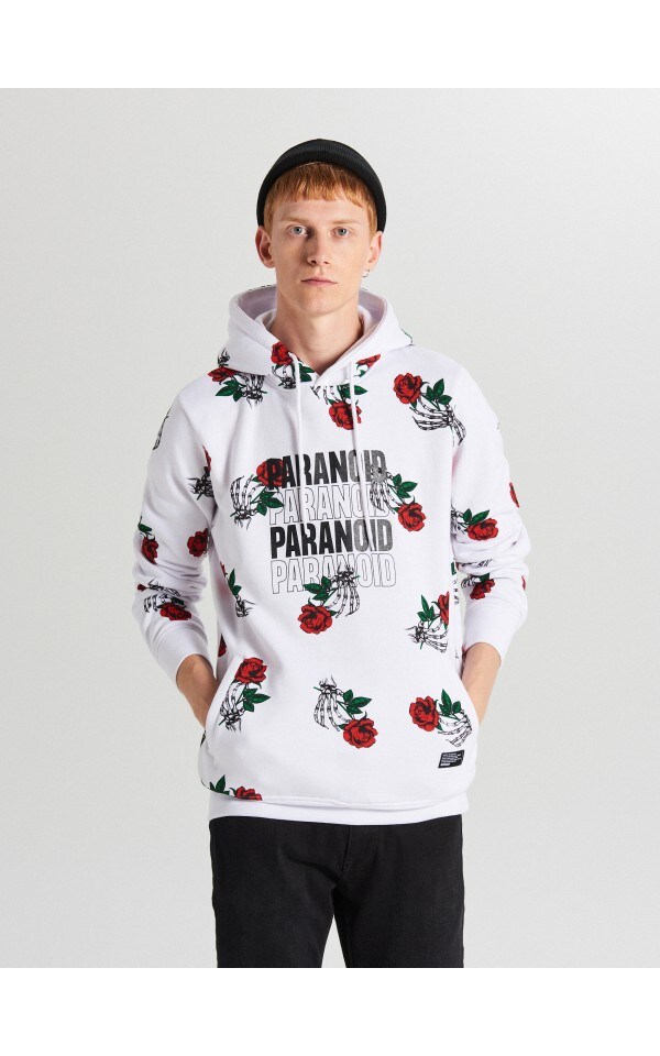 Cropp rose hoodie clearance