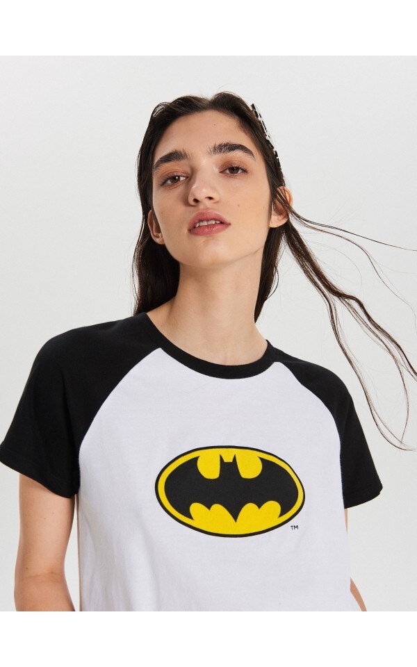 t shirt batman cropp