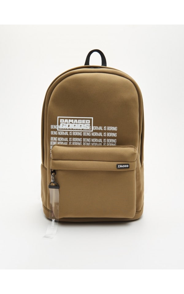 backpack with transparent key chain cropp yg219 84x