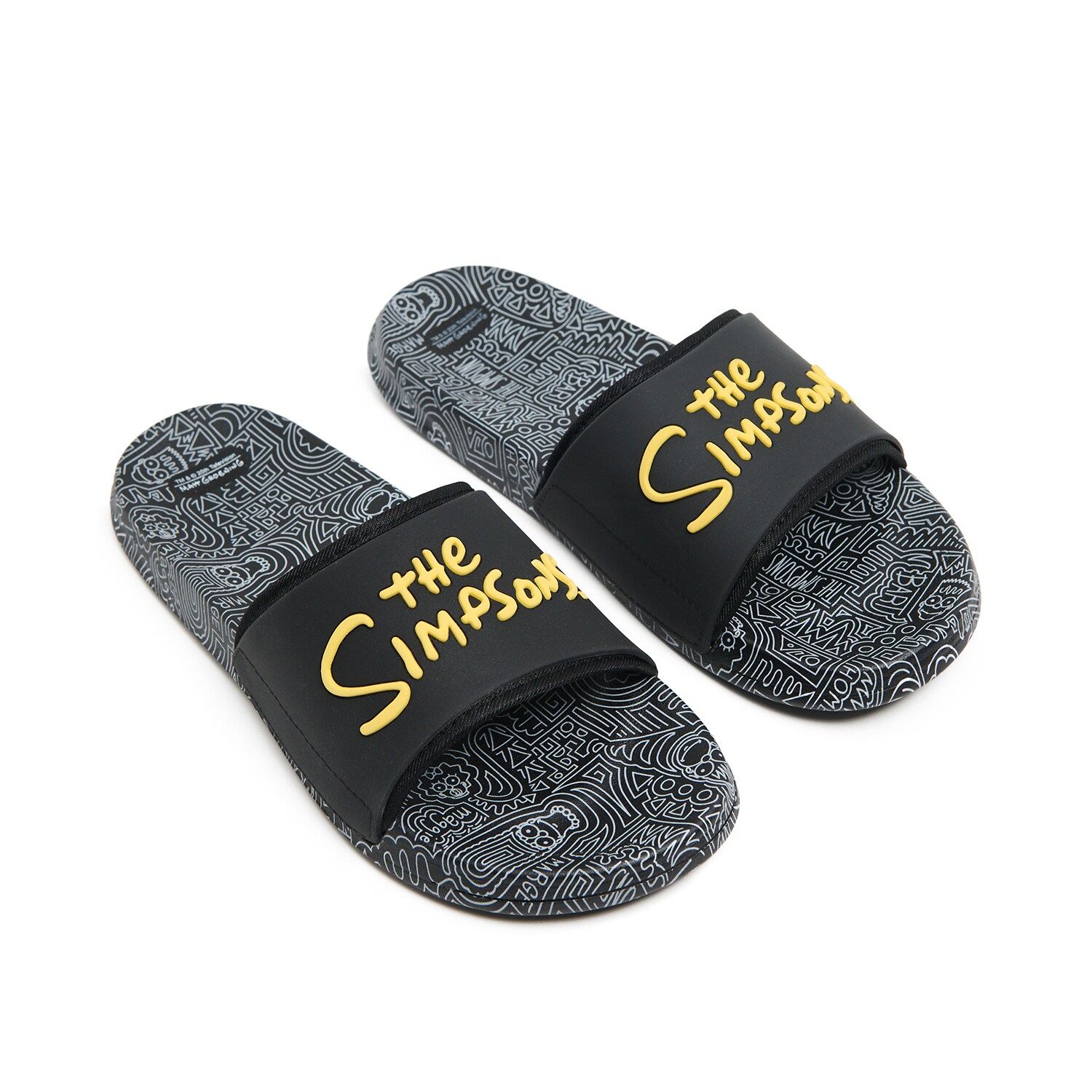 Cropp - Klapki The Simpsons - czarny