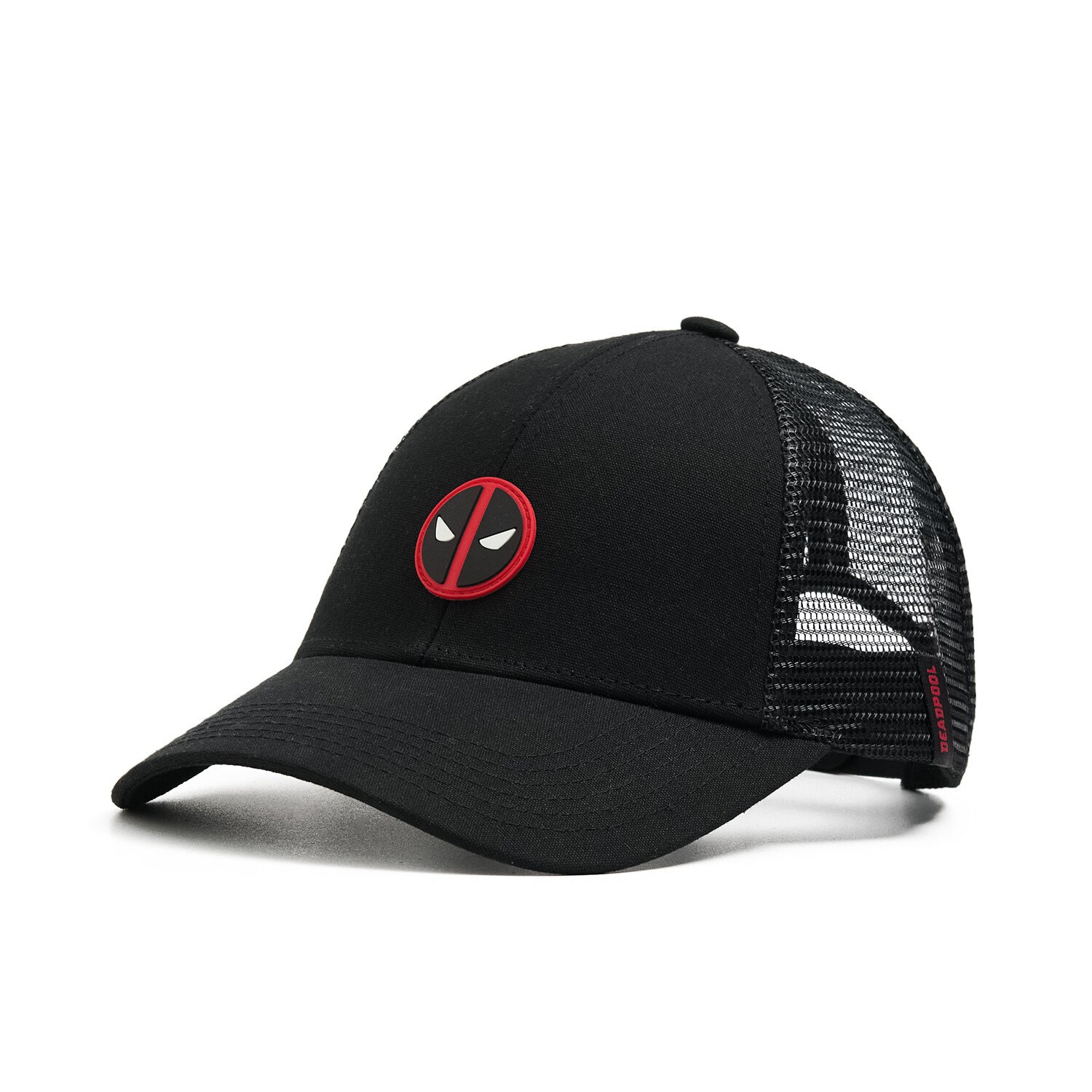 Cropp - Czarna czapka z daszkiem Deadpool - czarny