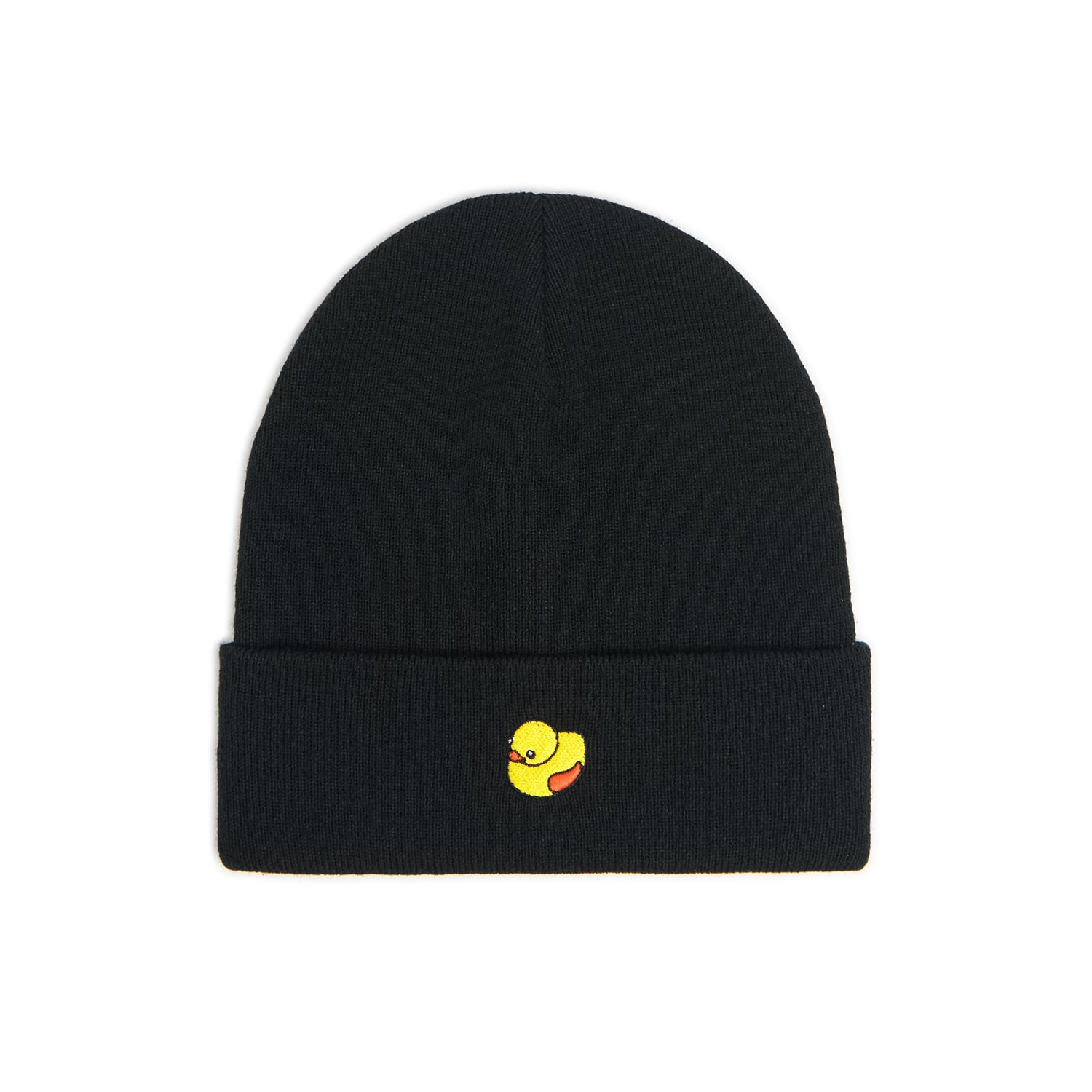 Cropp - Czapka beanie z naszywką kaczuszki - czarny
