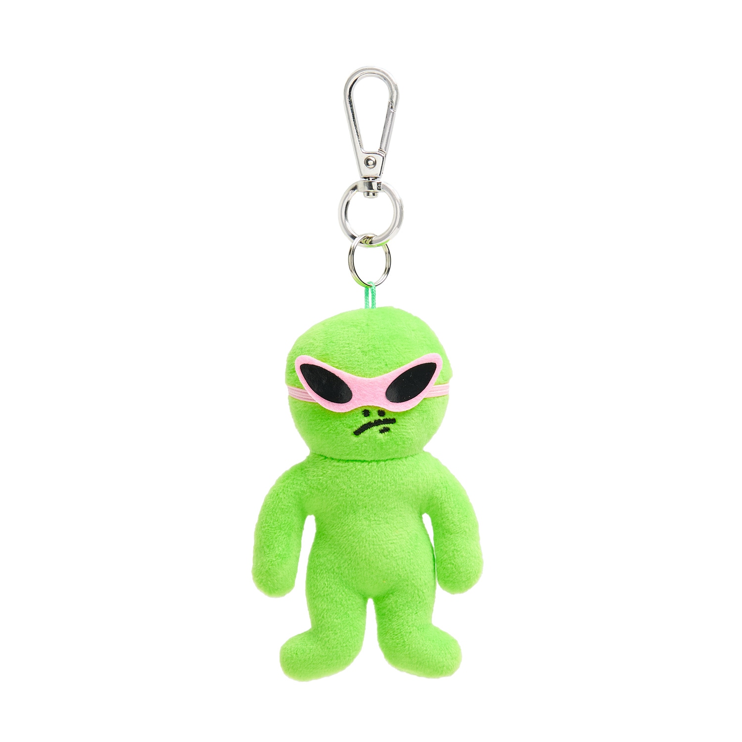 Cropp - Brelok ufo w okularach - zielony