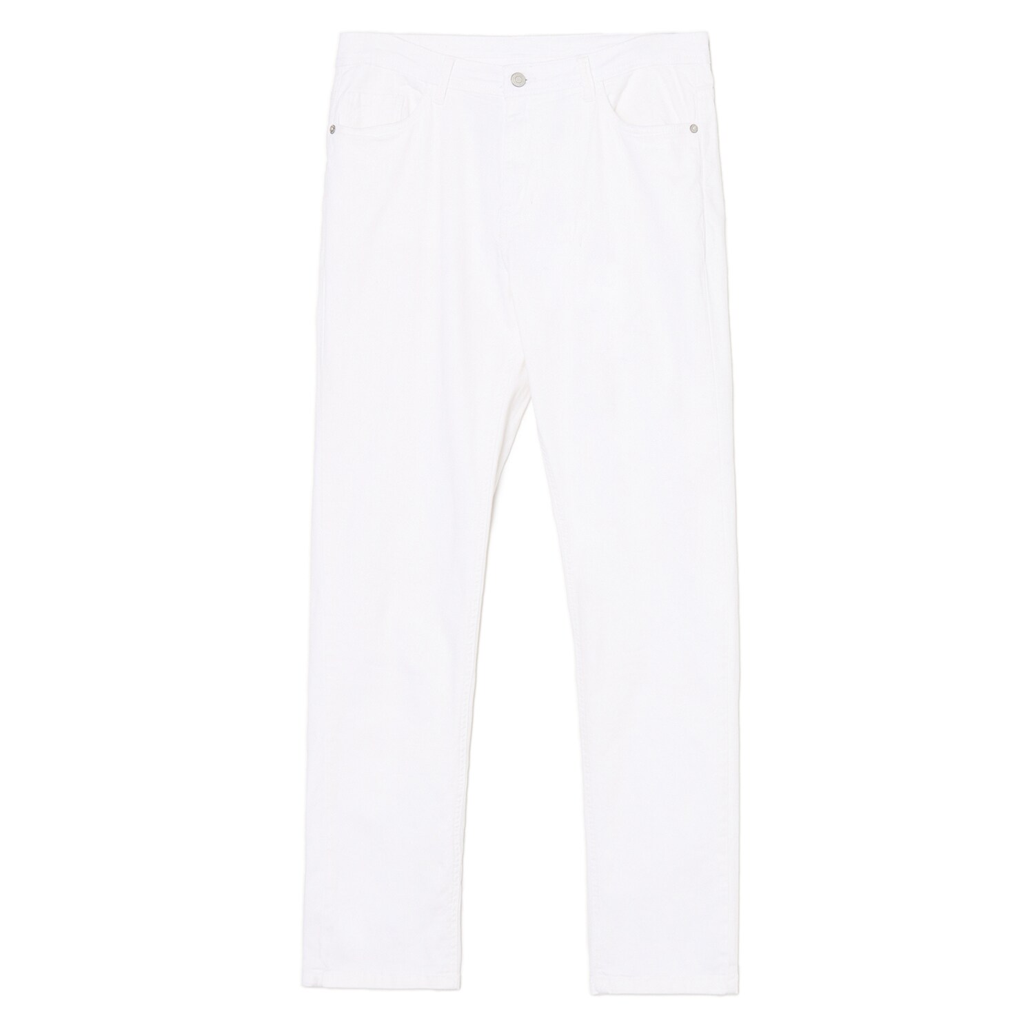 Cropp - Czarne spodnie slim - czarny