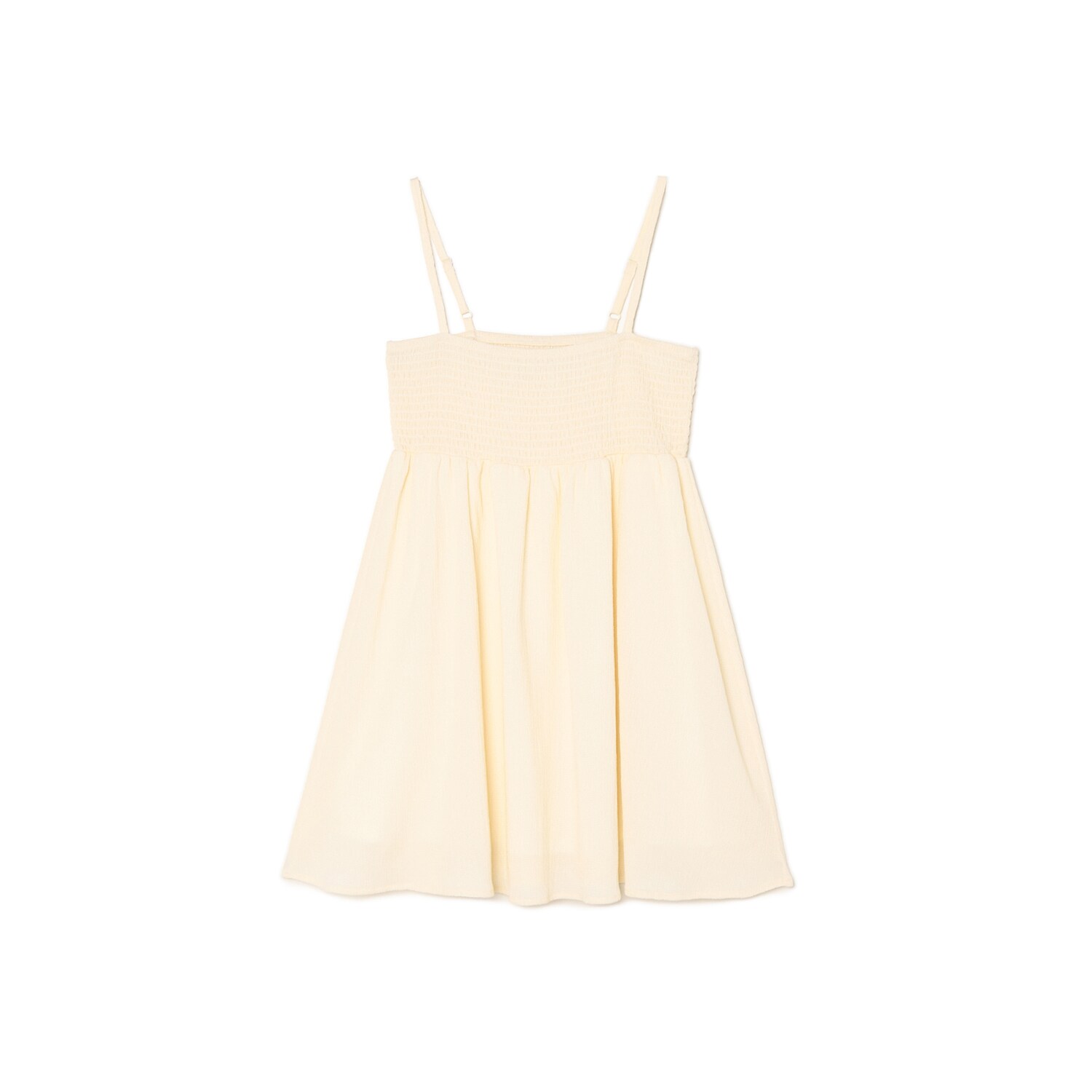 Cropp - Niebieska sukienka babydoll - błękitny