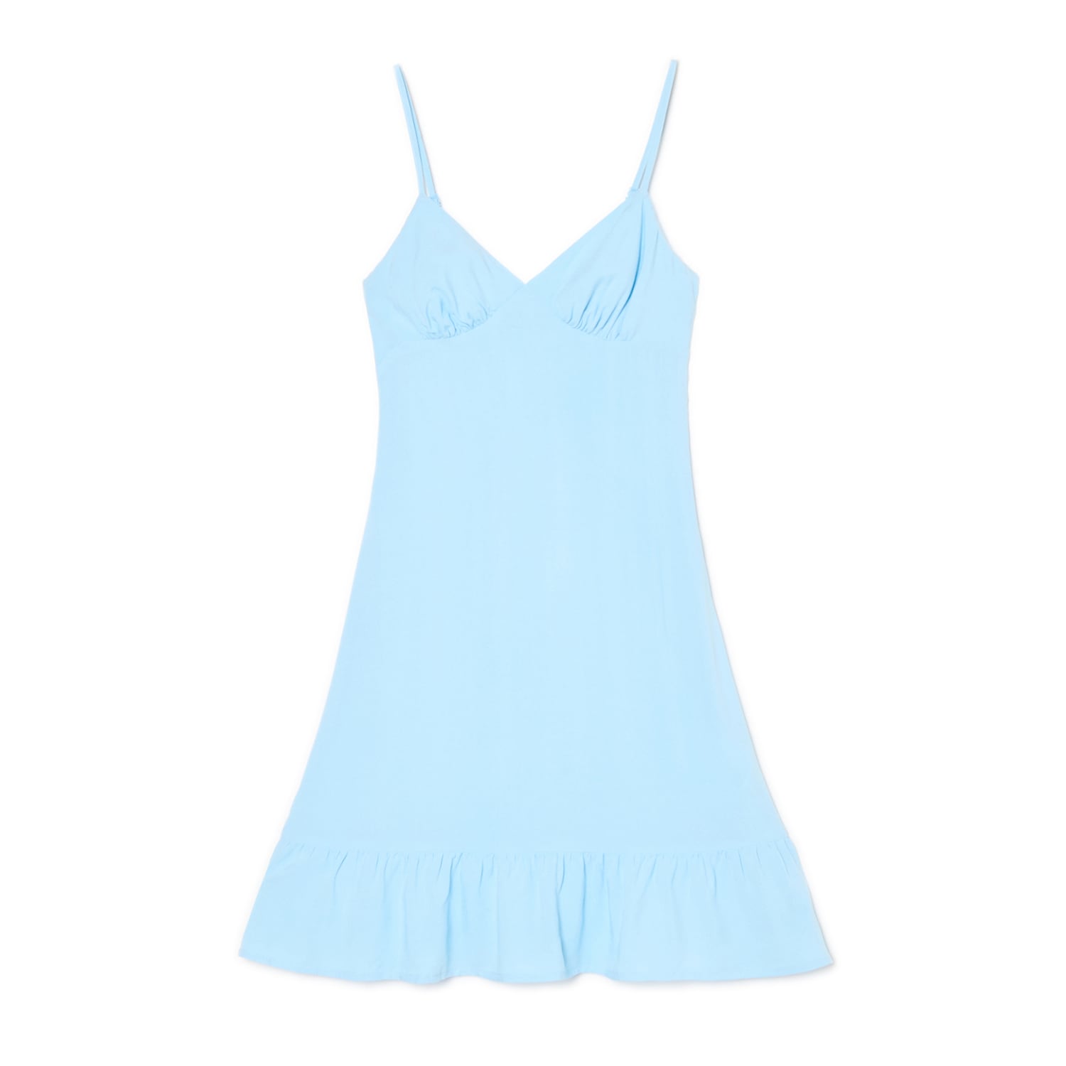 Cropp - Sukienka mini z motywem cytryn - żółty