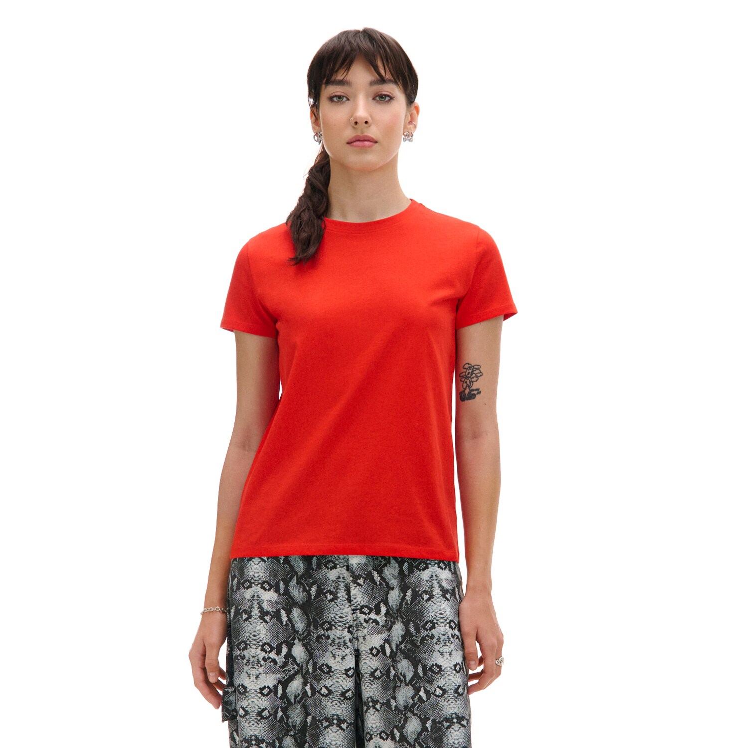 Cropp - T-shirt w niebieskie paski - niebieski