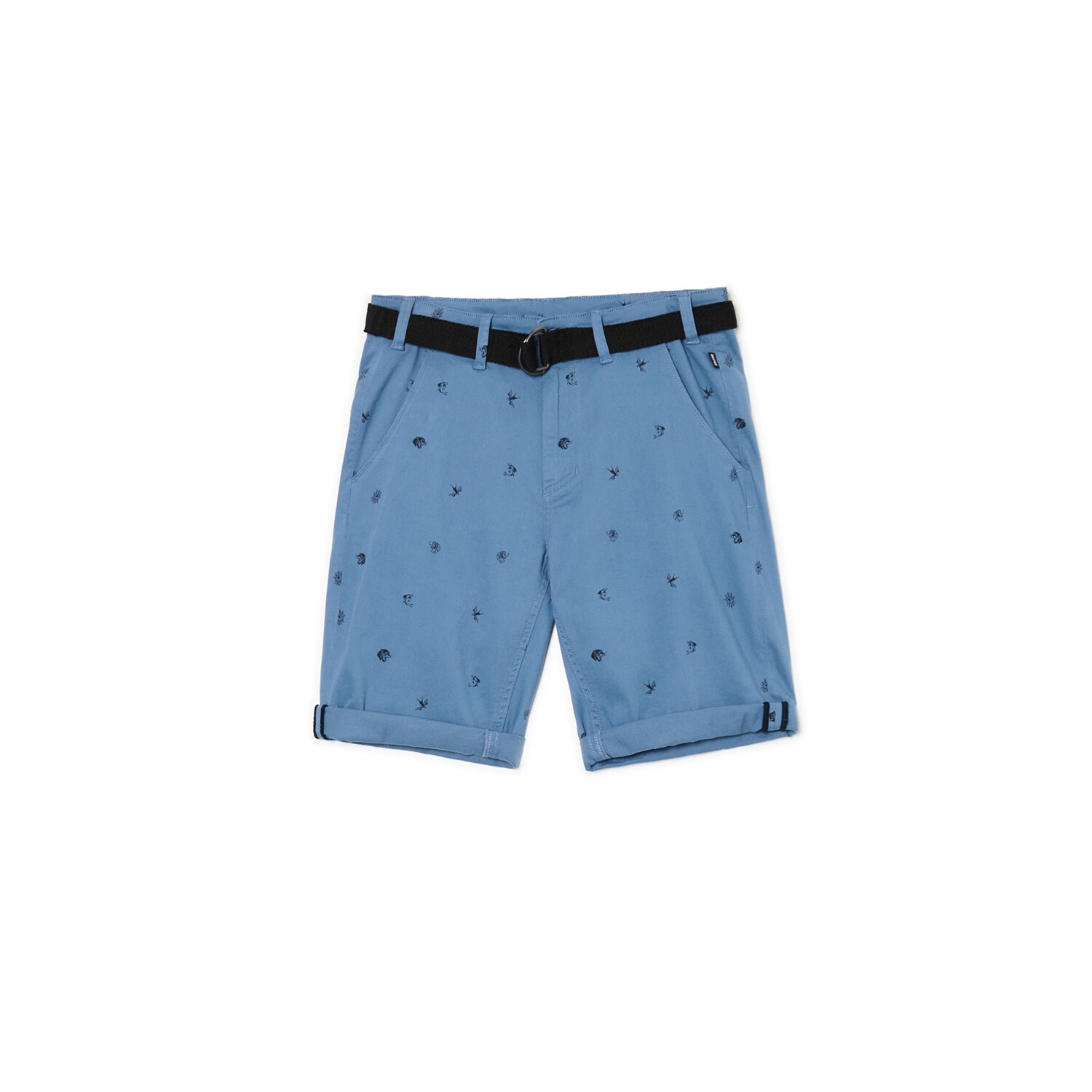 Cropp - Szorty chino z motywem obcych - czarny