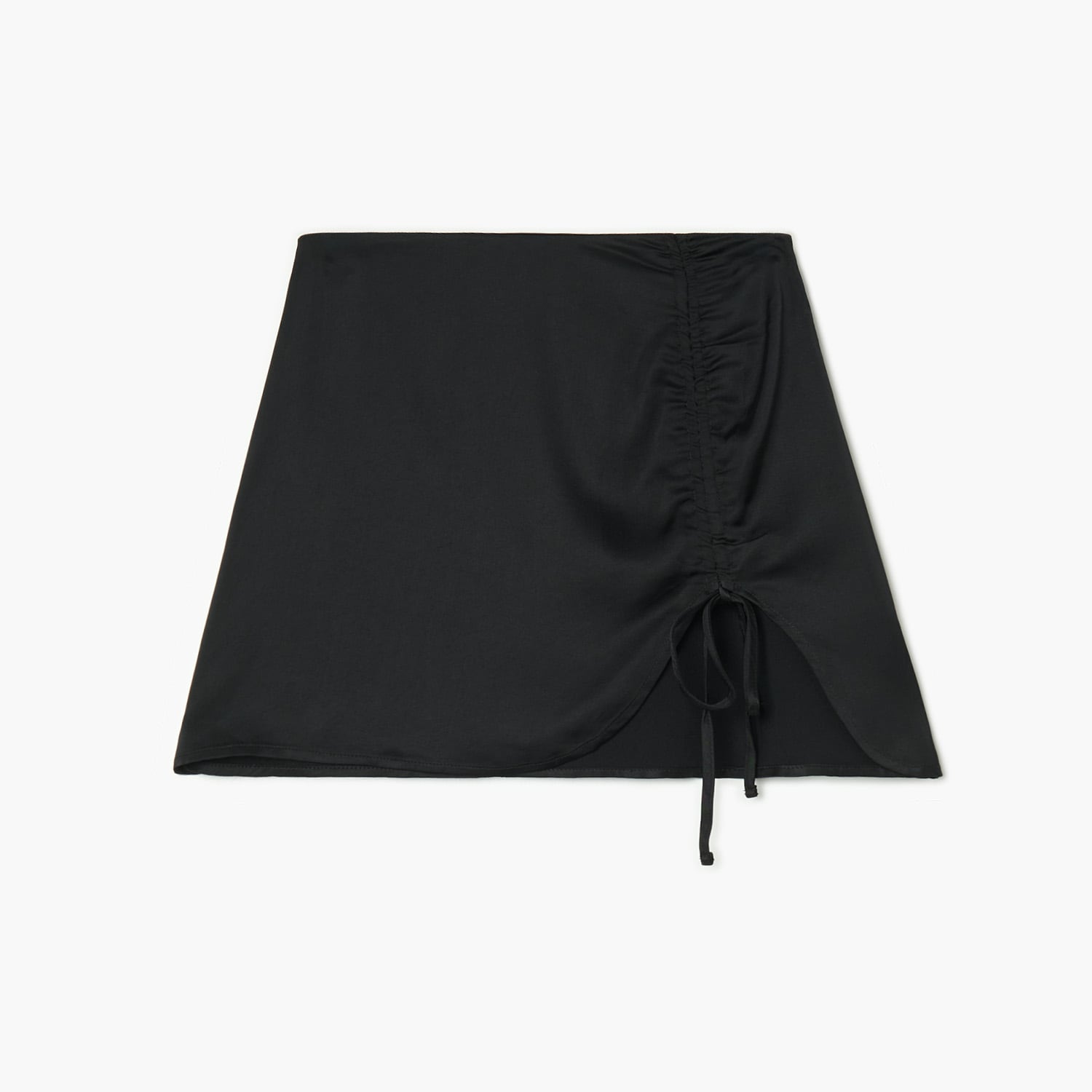 Cropp - Fustă mini din viscoză - negru