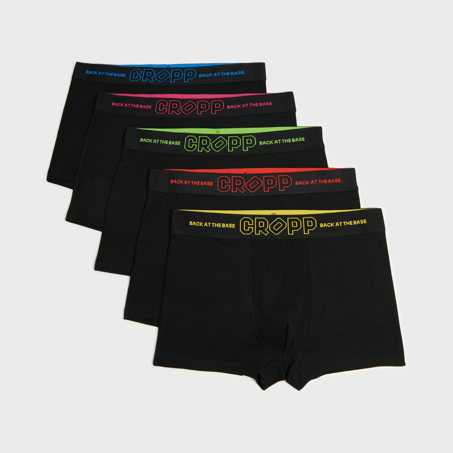 Cropp - Set de 5 perechi de boxeri - negru