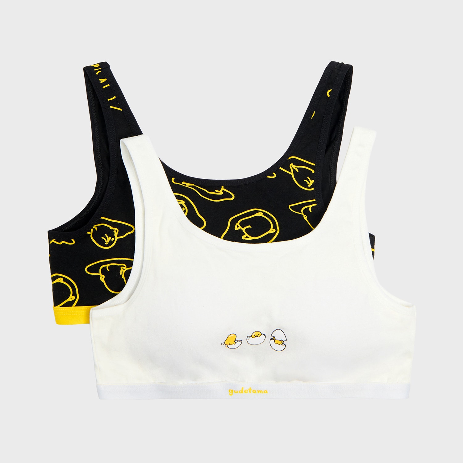 Cropp - Set de 2 sutiene Gudetama - multicolor