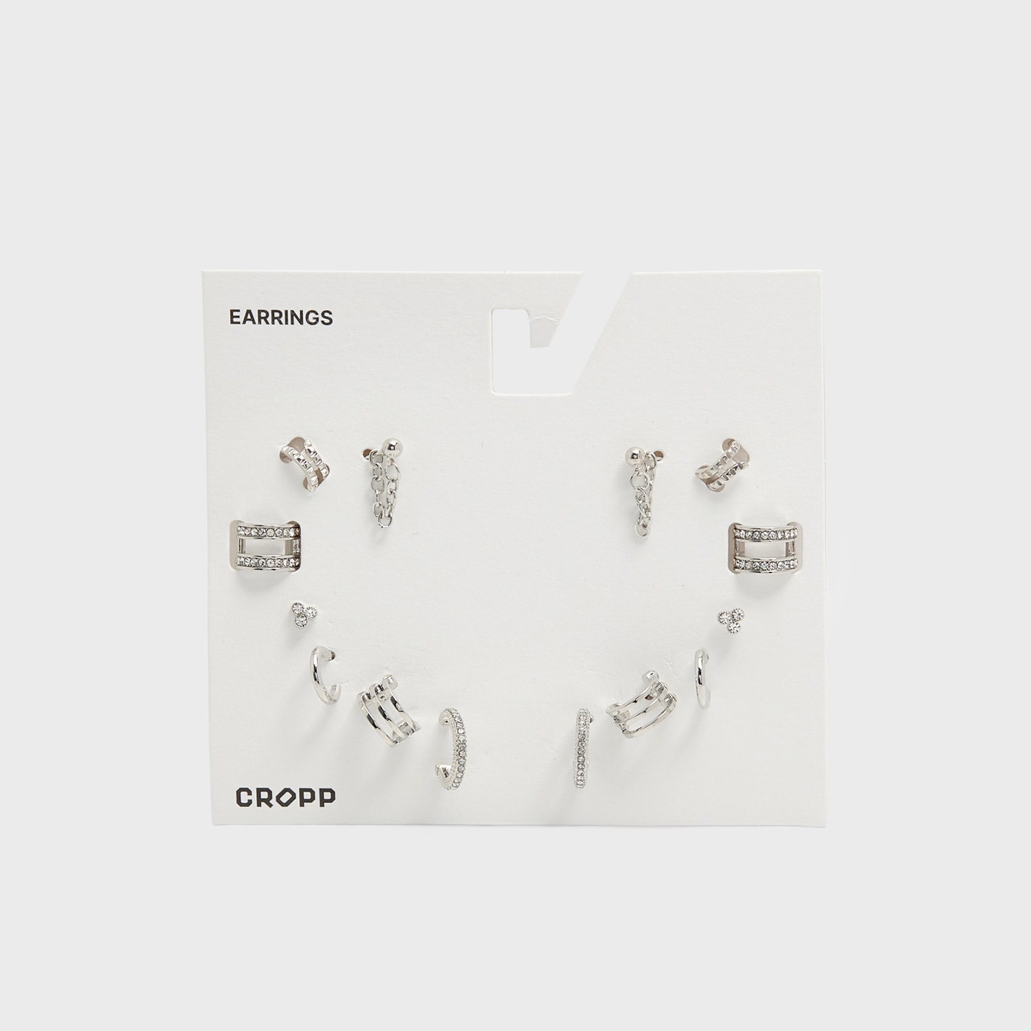 Cropp - Set de cercei - argintiu