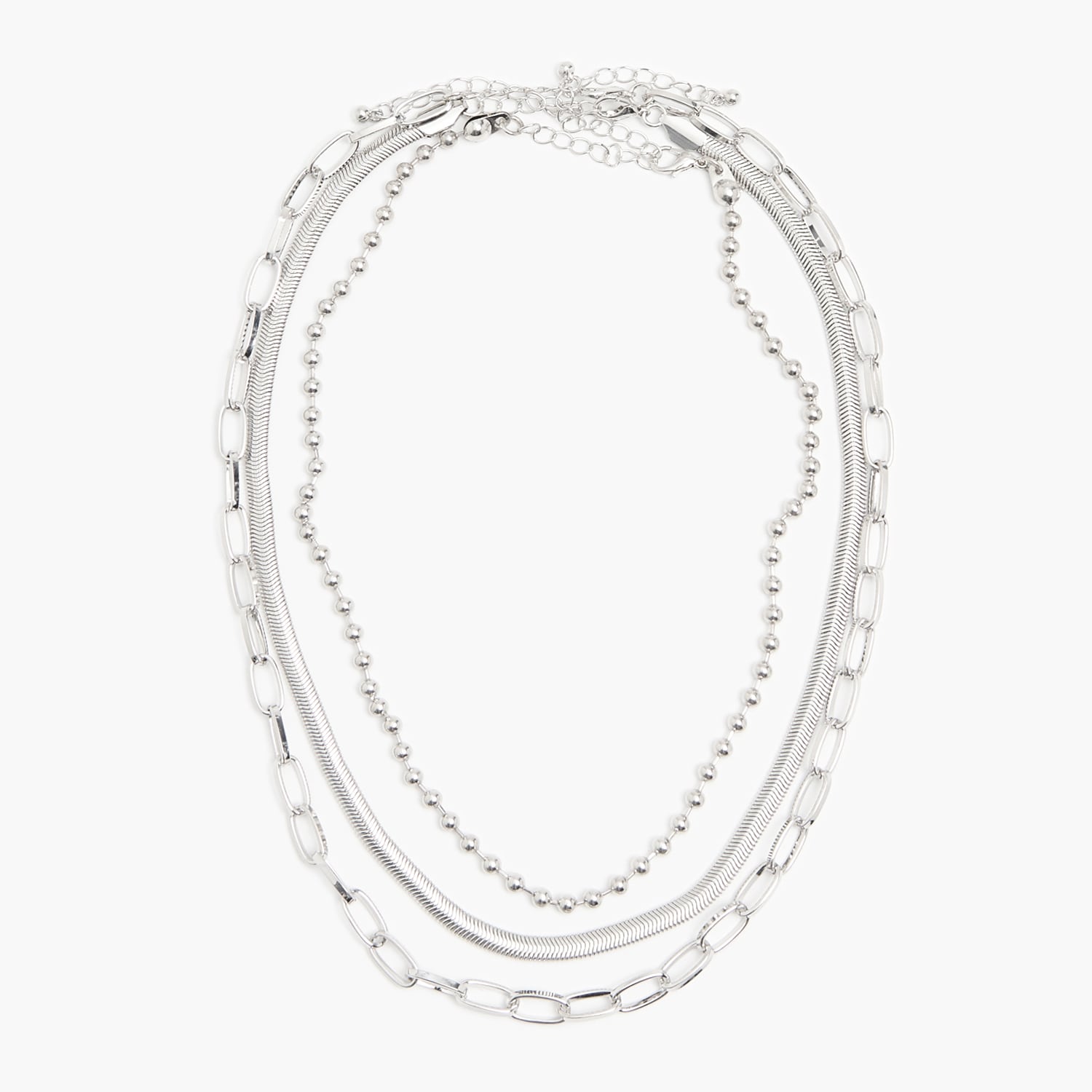 Cropp - Set de coliere - argintiu