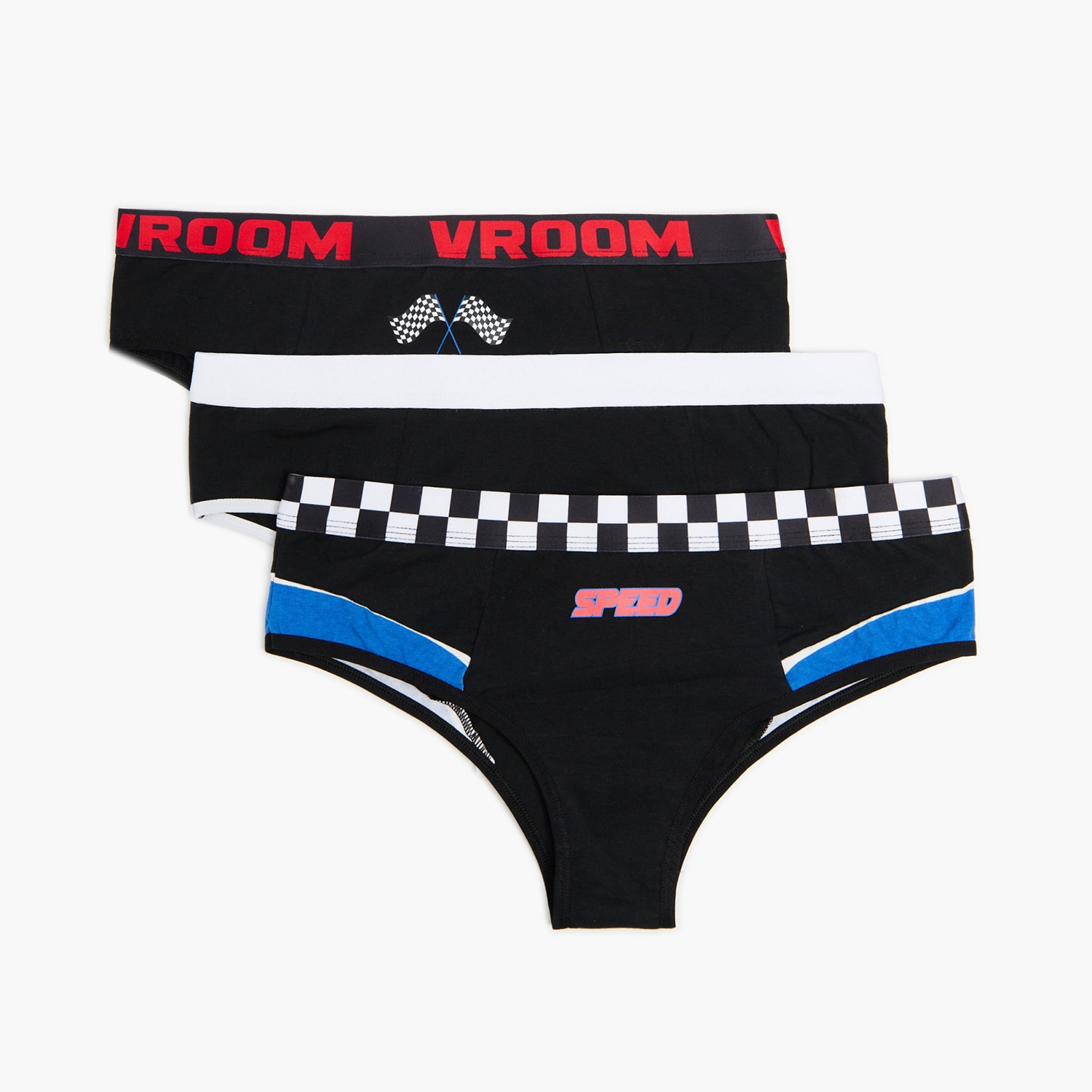 Cropp - Set de 3 perechi de chiloți - multicolor