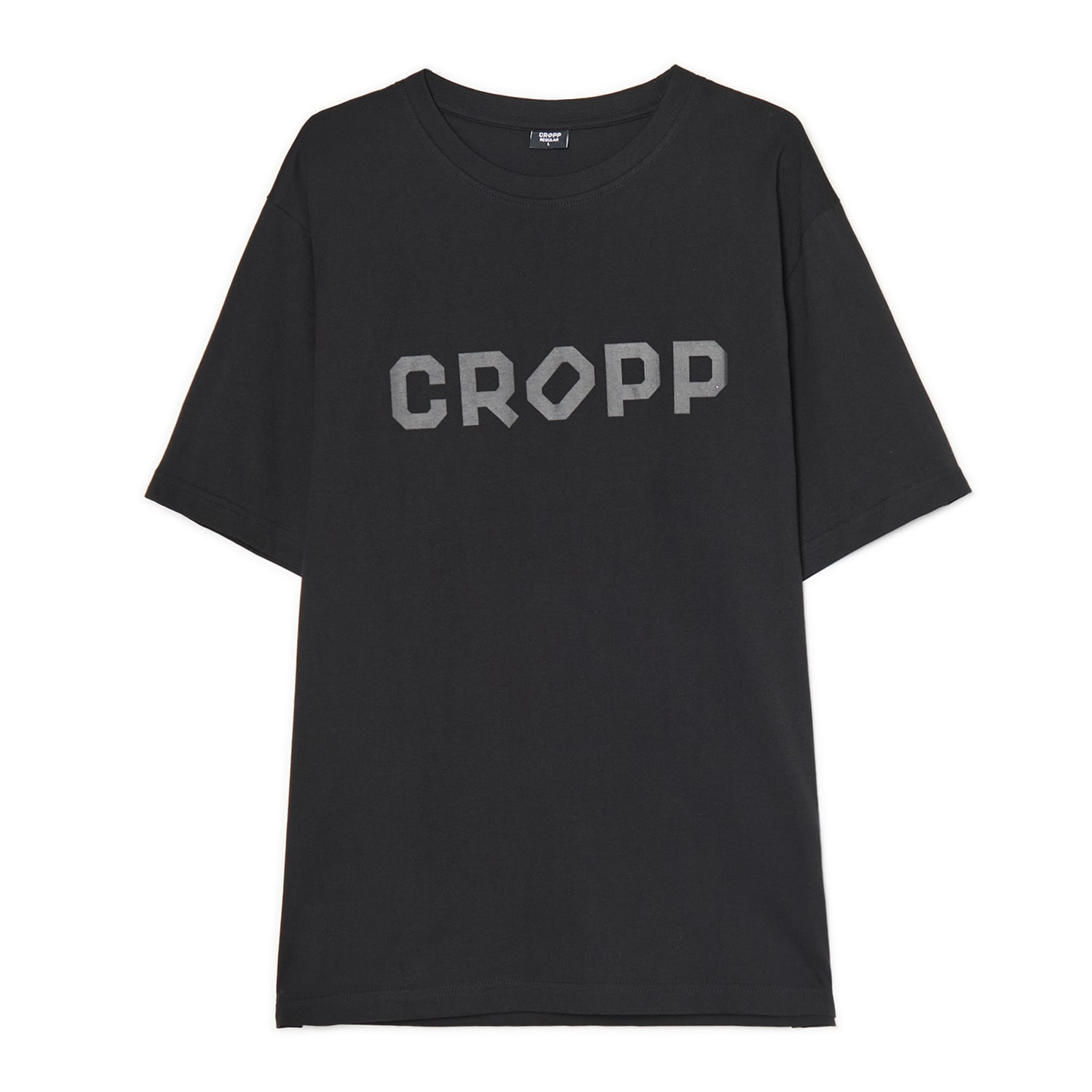 Cropp - Tričko s nápisom - čierna