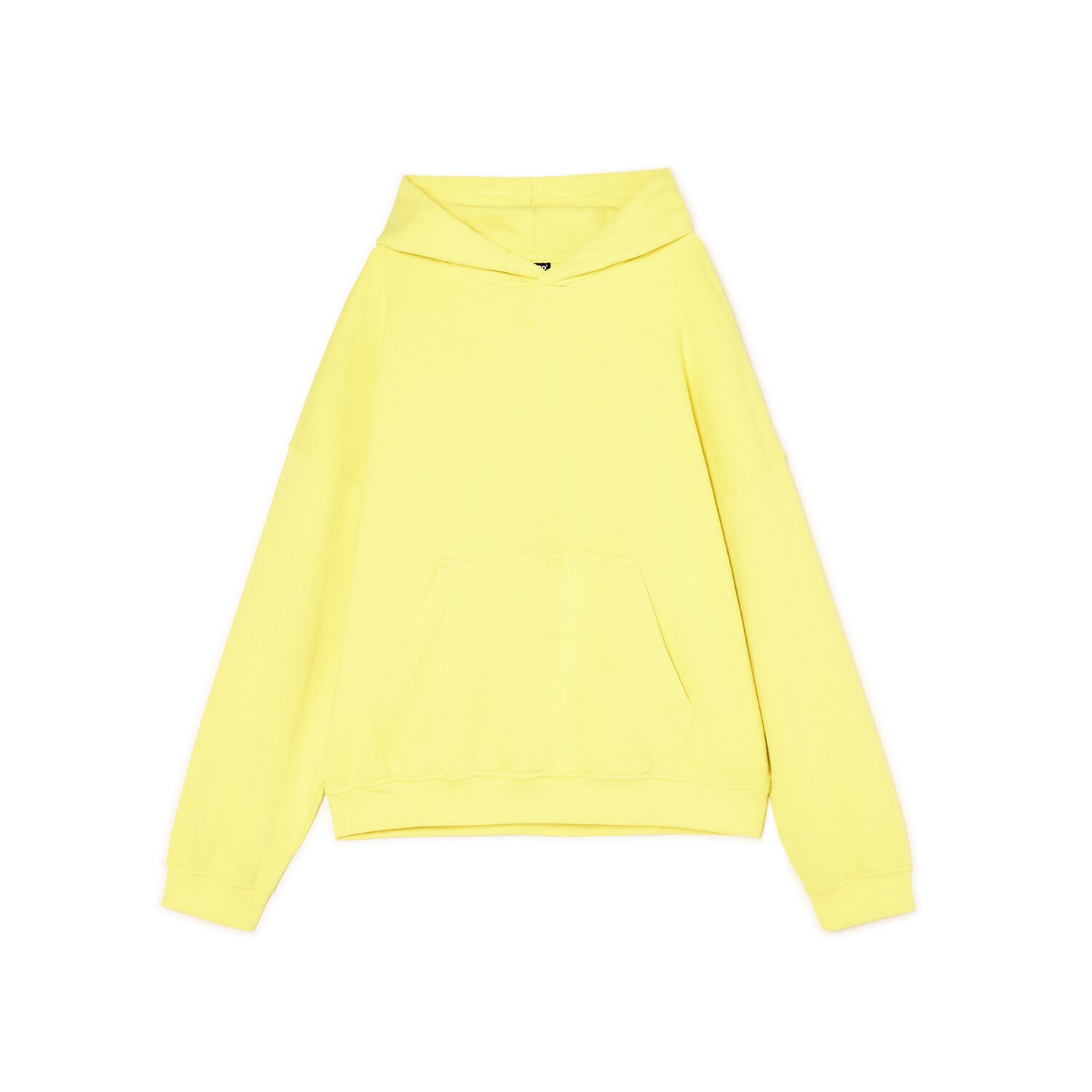 Cropp - Oversize mikina s kapucňou - svetložltá