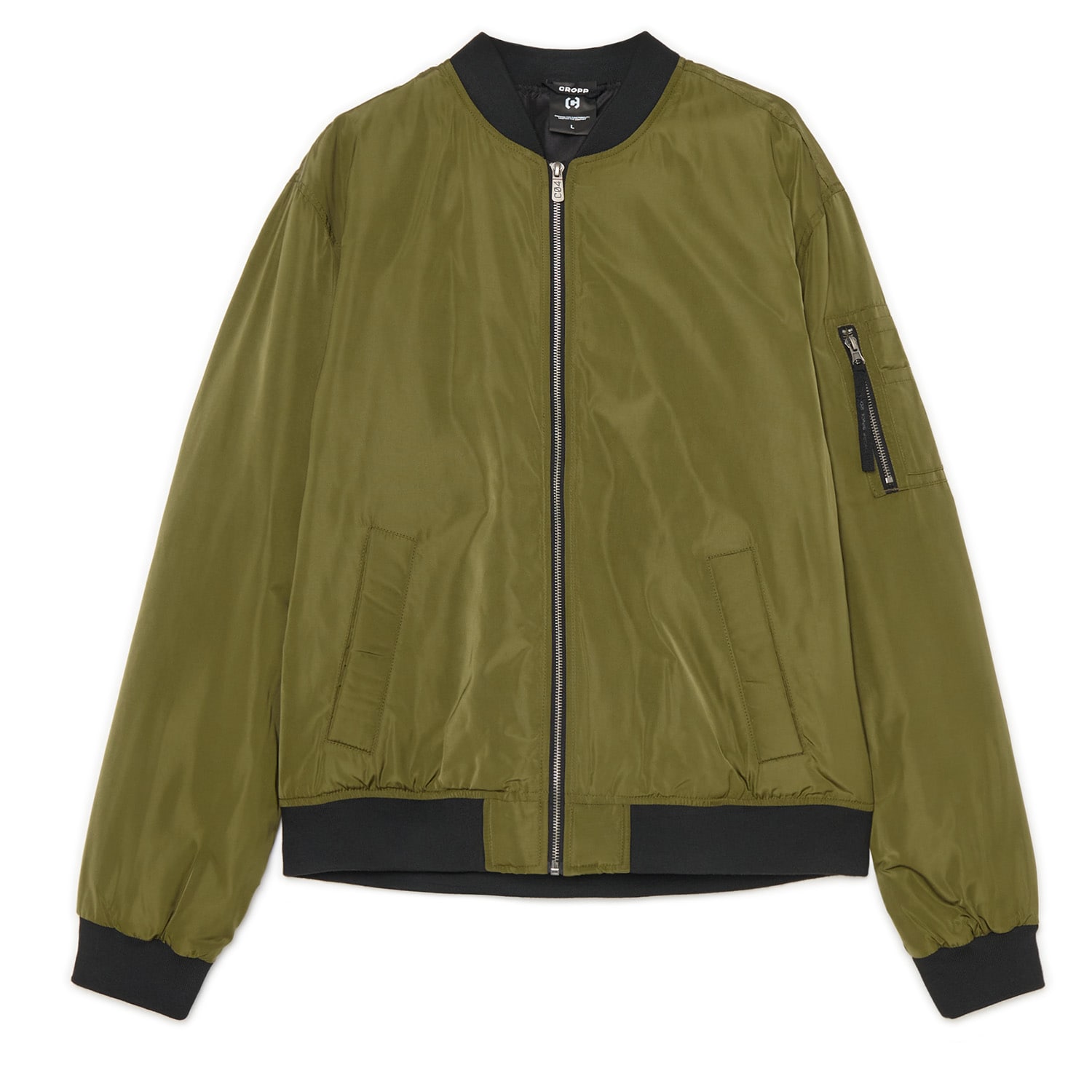 Cropp - Bunda bomber - olivová