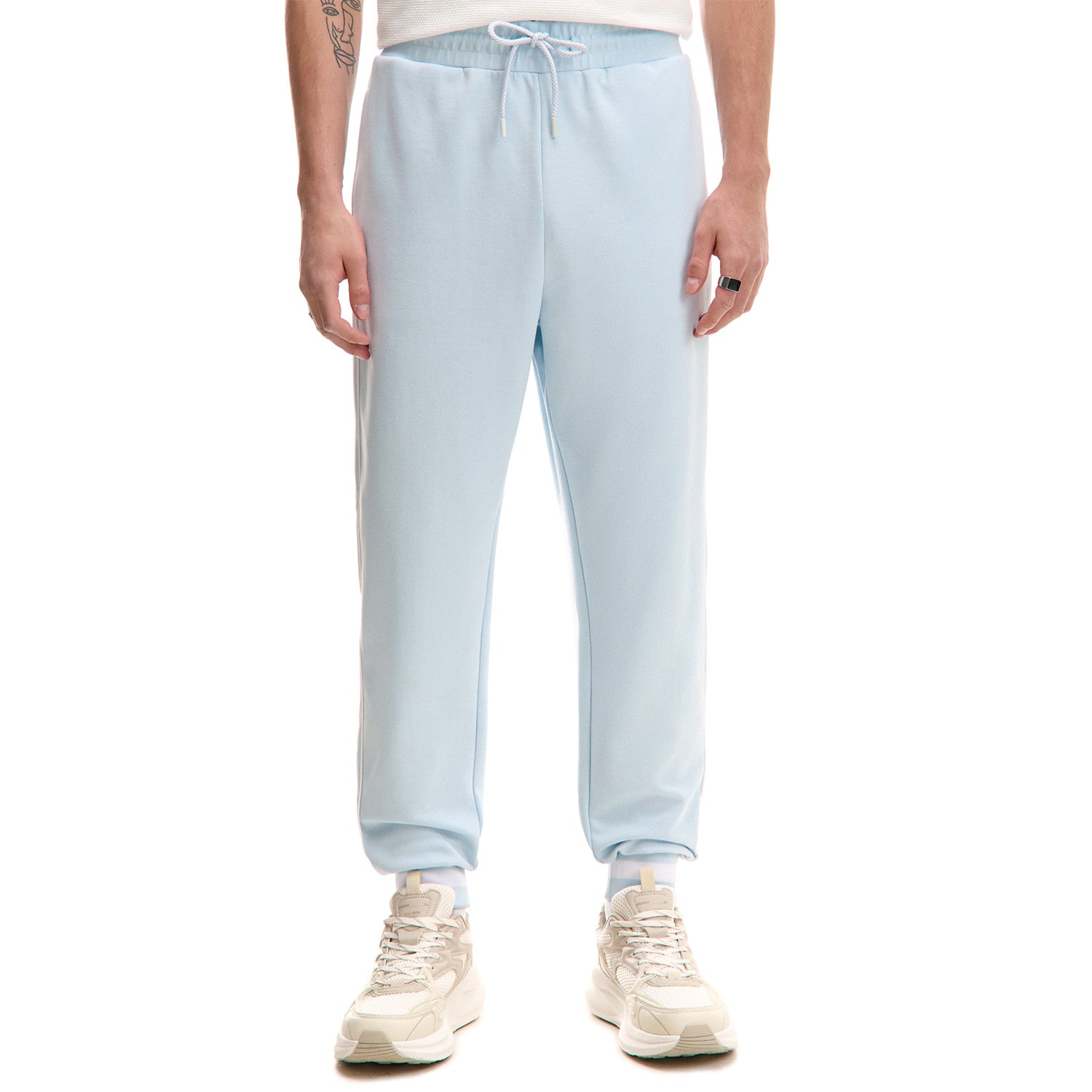 Cropp - Jogger tepláky - svetlomodrá