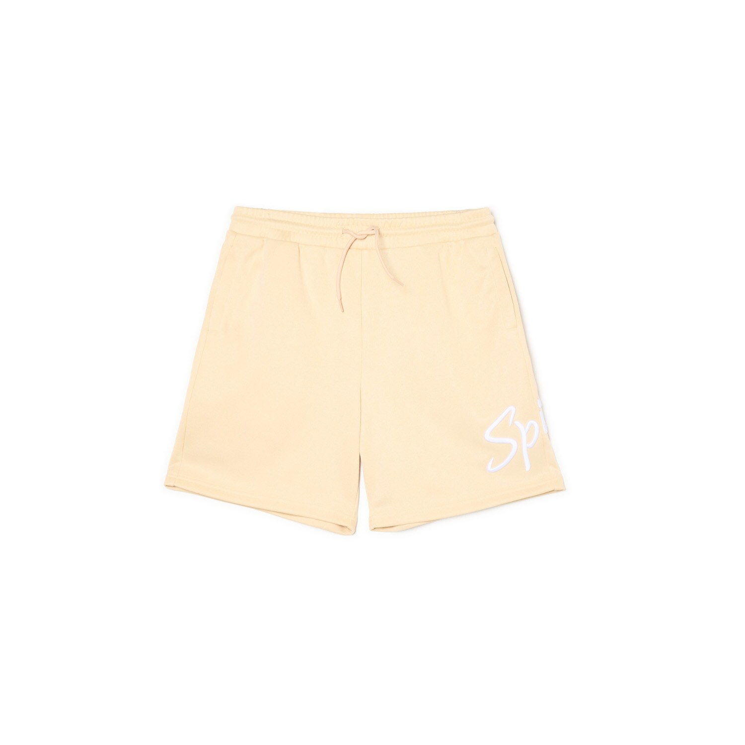 Cropp - Šortky s výšivkou - béžová