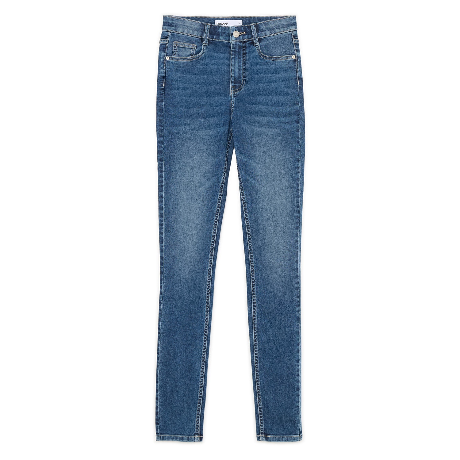Cropp - Džínsy skinny - tmavomodrá