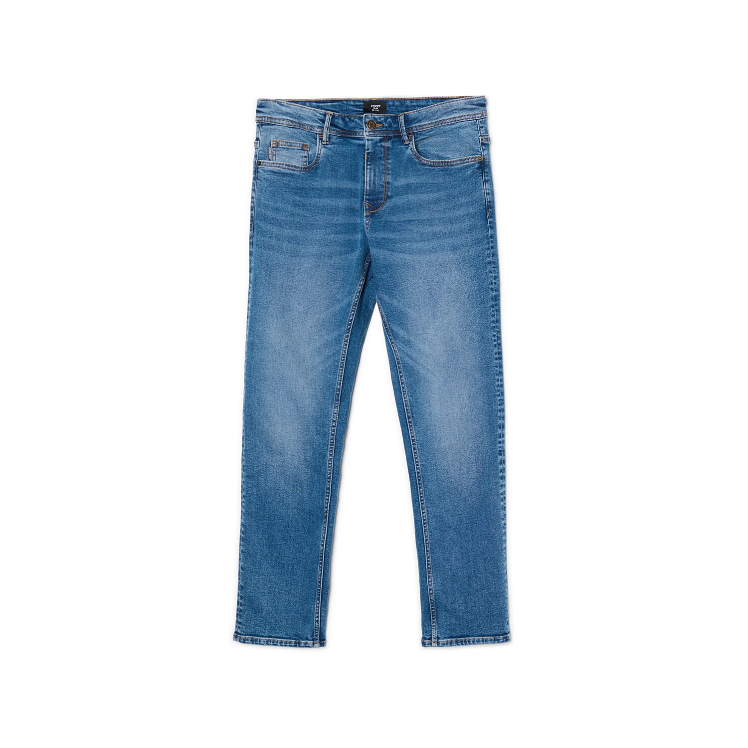 Cropp - Džínsy slim fit - modrá
